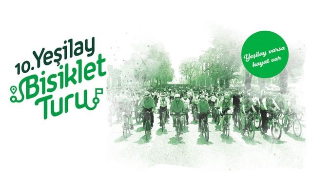 Yeşilay Bisiklet Turu 5 Mayıs Pazar günü tüm yurtta