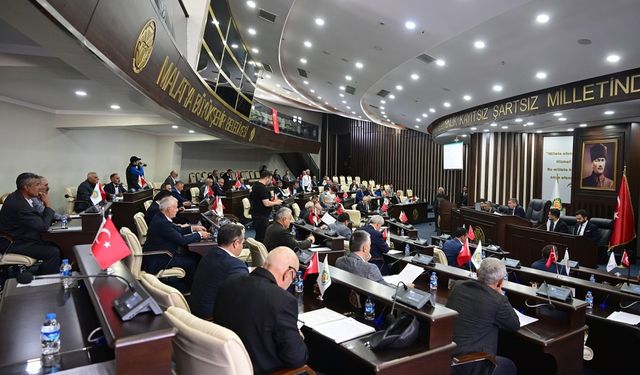 Malatya Büyükşehir Belediye Meclisi Mayıs ayı toplantıları sona erdi