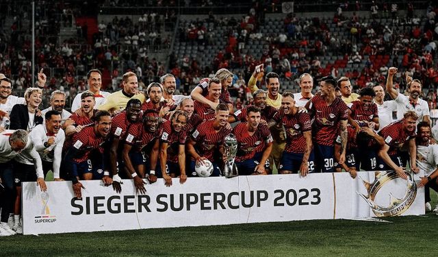 RB Leipzig - 2023 Almanya Süper Kupası'nın sahibi