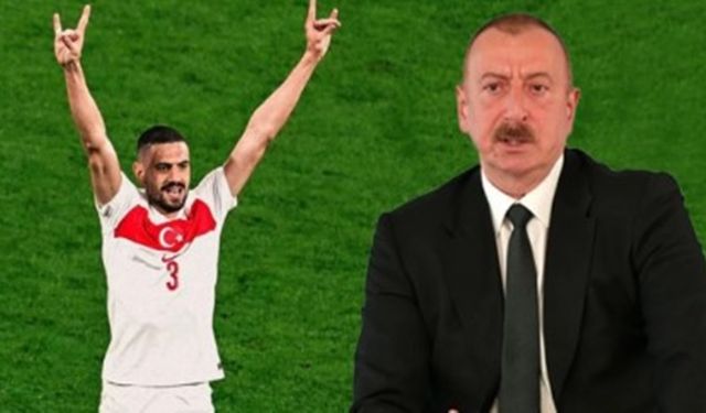 İlham Aliyev’den Merih Demiral paylaşımı
