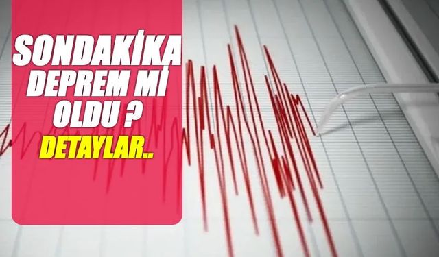 Malatya'da Korkutan Deprem! Diyarbakır, Tunceli ve Elazığ'dan da Hissedildi... Okullar Tatil mi Edildi?