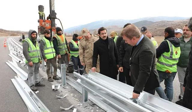 Ölüm Yoluna Bariyerli Çözüm: Erzincan-Sivas Karayoluna Güvenlik Önlemi