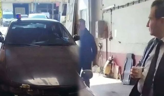 Savcı Yavuz Engin'den Sürpriz Çıkış - 1993 Model Arabasıyla Sanayiye Girdi!