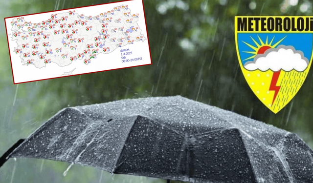 15 Gün Boyunca Sürecek Yağışlar ve Fırtına, Türkiye'yi Etkileyecek!