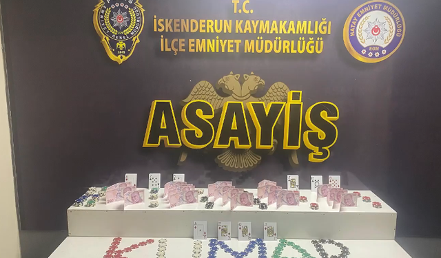 Hatay'da Kumar Baskını: "Kimlik Gösterin Beyler!" Diyen de Yakalandı