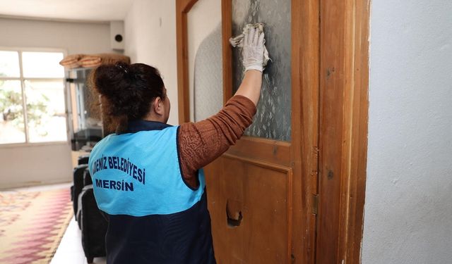 Akdeniz Belediyesi’nden Evde Temizlik ve Kuaförlük Hizmeti