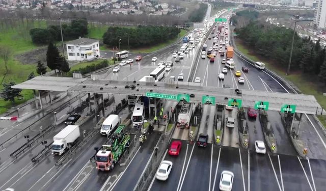 Avcılar gişelerinde, duraksama bitti trafik nefes aldı!