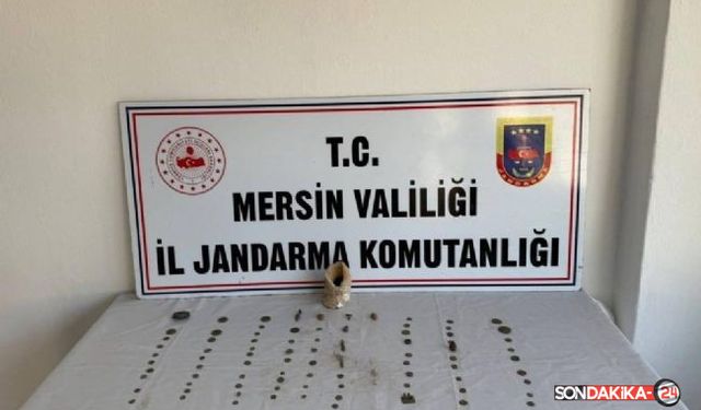 Bozyazı’da Tarihi Eser Operasyonu: Osmanlı Dönemine Ait Sikke ve Objeler Ele Geçirildi