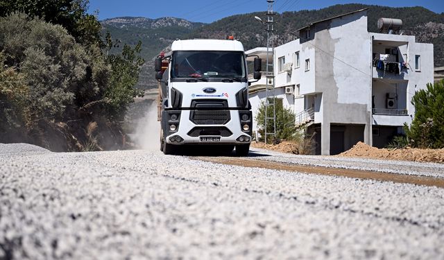 Anamur’un Yolları Avrupa Standartlarına Yükseldi