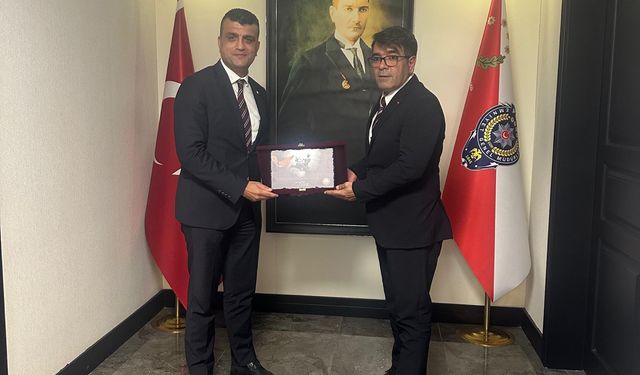 Baro Başkanı Özdemir’den, İl Emniyet Müdürü Yılmaz’a Ziyaret