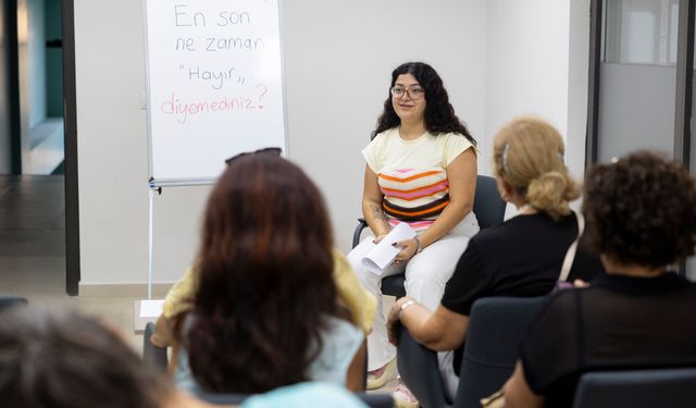 Büyükşehir’den Kadınlara “Sağlıklı Sınırlar Atölyesi”: Kadınlar ‘Hayır’ Demeyi Öğreniyor