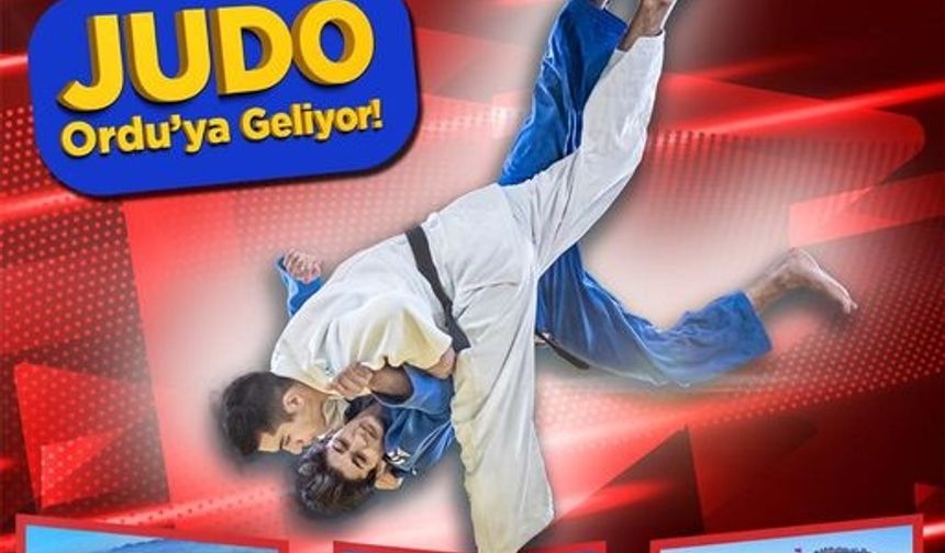 Ordu’da Judo Türkiye Şampiyonası heyecanı başlıyor
