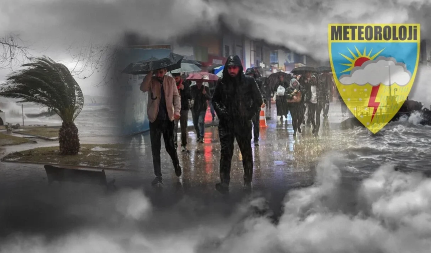 Meteoroloji’den 28 İle Sarı Kod: Fırtına Kapıda, Sağanak Her Yerde!
