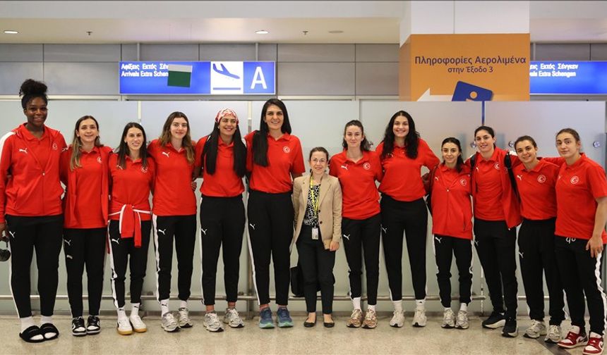 A Milli Kadın Basketbol Takımı Atina'da! - Avrupa Şampiyonası için geri sayım başladı
