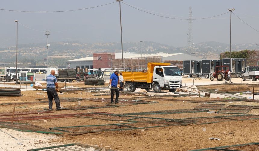 Toroslar'da kurban alanı bayram sonrası pırıl pırıl oldu