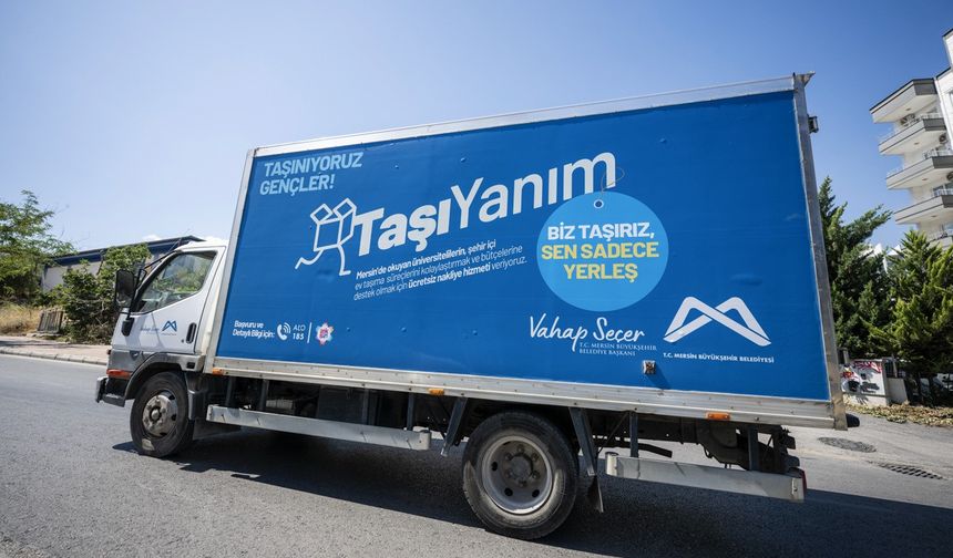 Mersin Büyükşehir'den Öğrencilere Ücretsiz Taşınma Desteği: “TaşıYanım” Projesi Başladı