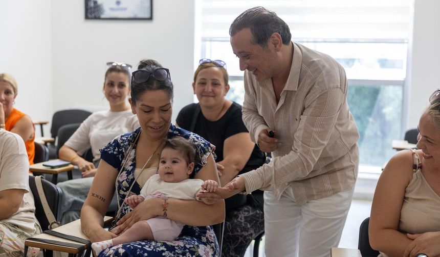 Yenişehir Belediyesinin anne ve çocuk eğitimleri sürüyor