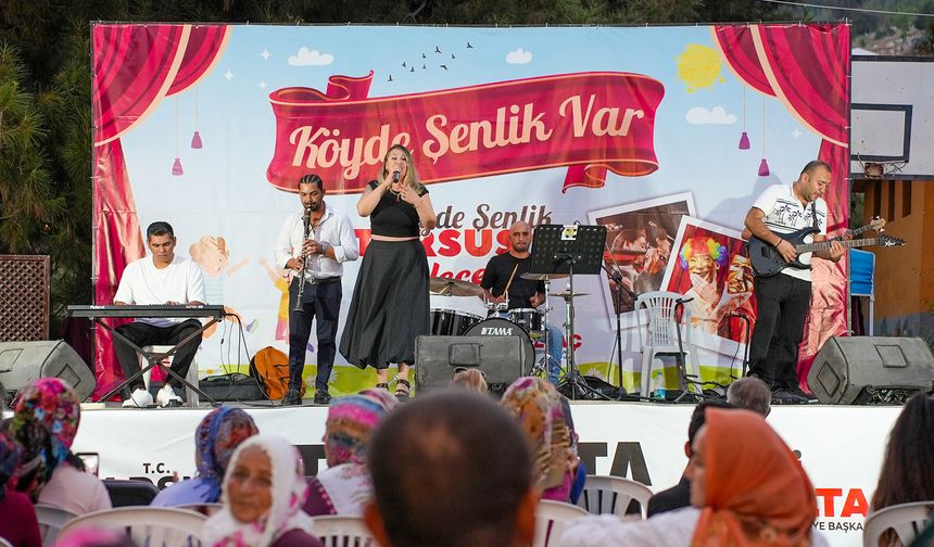 Böğrüeğri Mahallesi’nde “Köyde Şenlik, Tarsus’ta Gelecek Var” Etkinliği Coşkuyla Geçti
