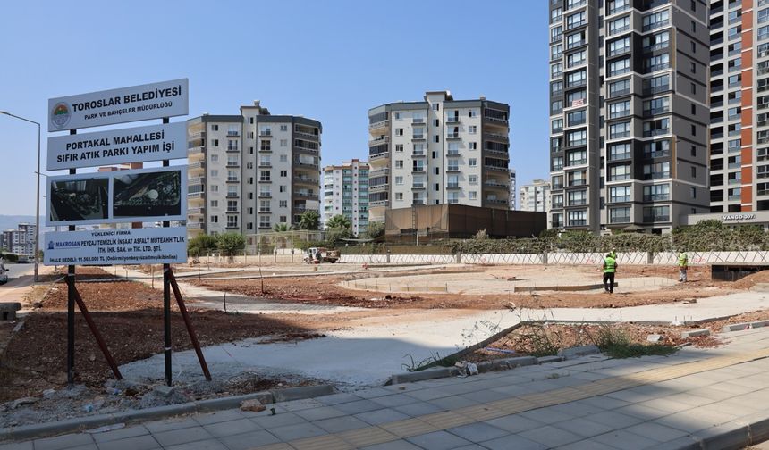 Toroslar Belediyesi’nden Türkiye’ye Örnek “Sıfır Atık Parkı” Projesi