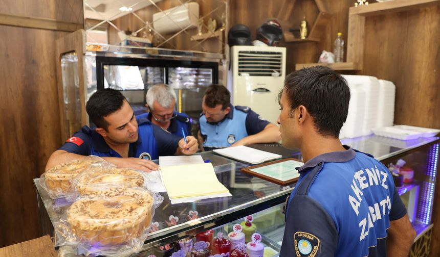 Akdeniz Belediyesi’nden Fırın ve Pastanelere Sıkı Hijyen Denetimi