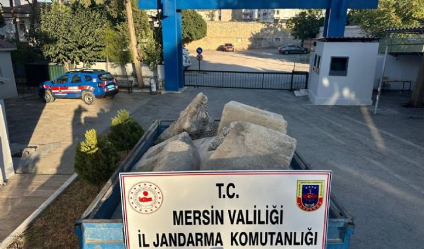 Silifke’de Tarihi Eser Operasyonu: 2 Gözaltı, 7 Parça Eser Ele Geçirildi