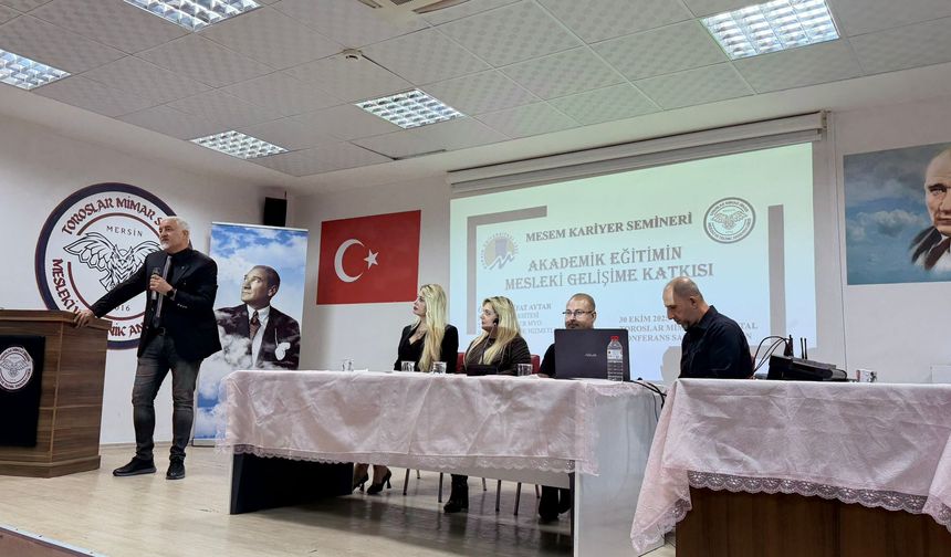 Toroslar Mimar Sinan MTAL’de Kariyer ve Akademik Eğitim Buluşması