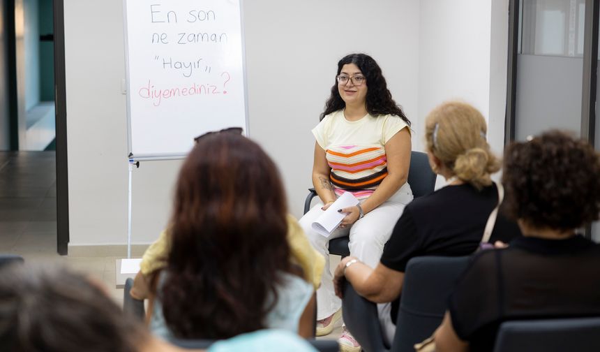 Büyükşehir’den Kadınlara “Sağlıklı Sınırlar Atölyesi”: Kadınlar ‘Hayır’ Demeyi Öğreniyor