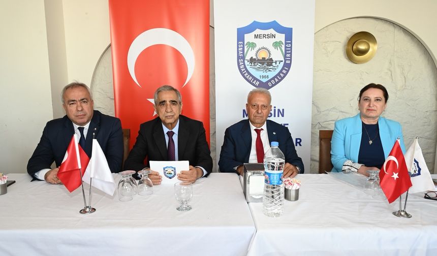 Mersin ESOB Başkanlar Kurulu yapıldı