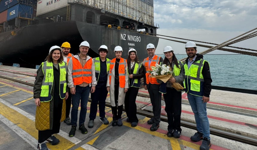 Feeder Shipping Agency, İlk Gemisi M/V NZ NINGBO’yu MIP Port’ta Karşıladı.