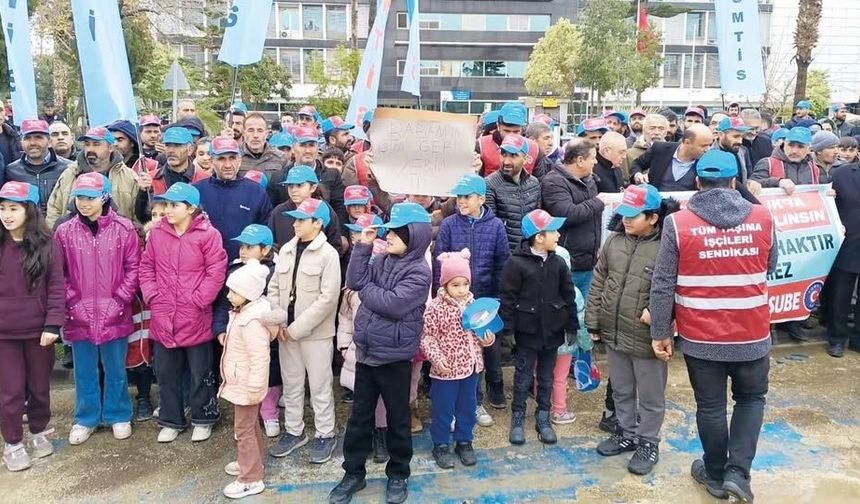 Mersin Liman İşçileri 68 Gündür Hak Arıyor