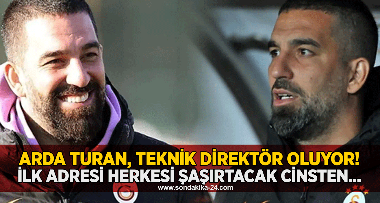 Arda Turan, teknik direktör oluyor! İlk adresi herkesi şaşırtacak cinsten...
