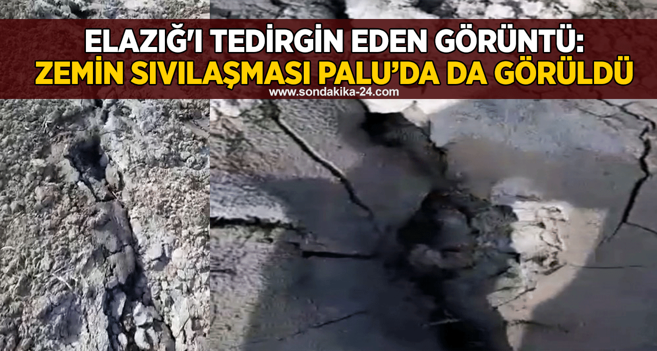 Elazığ’ı tedirgin eden görüntü: Zemin sıvılaşması Palu’da da görüldü