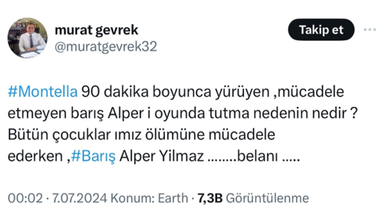 Murat Gevrek Baris Alper Yilmazi Hedef Aldi Paylasimi Sonrasi Sorusturma Baslatildi-1