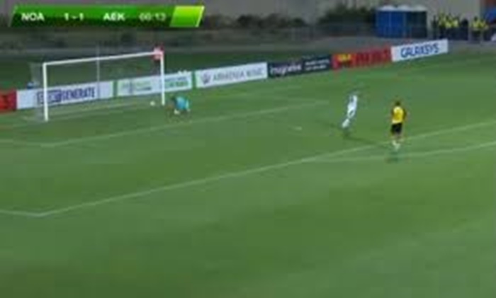 Uefa Konferans Liginde Kaleciden Gol-2