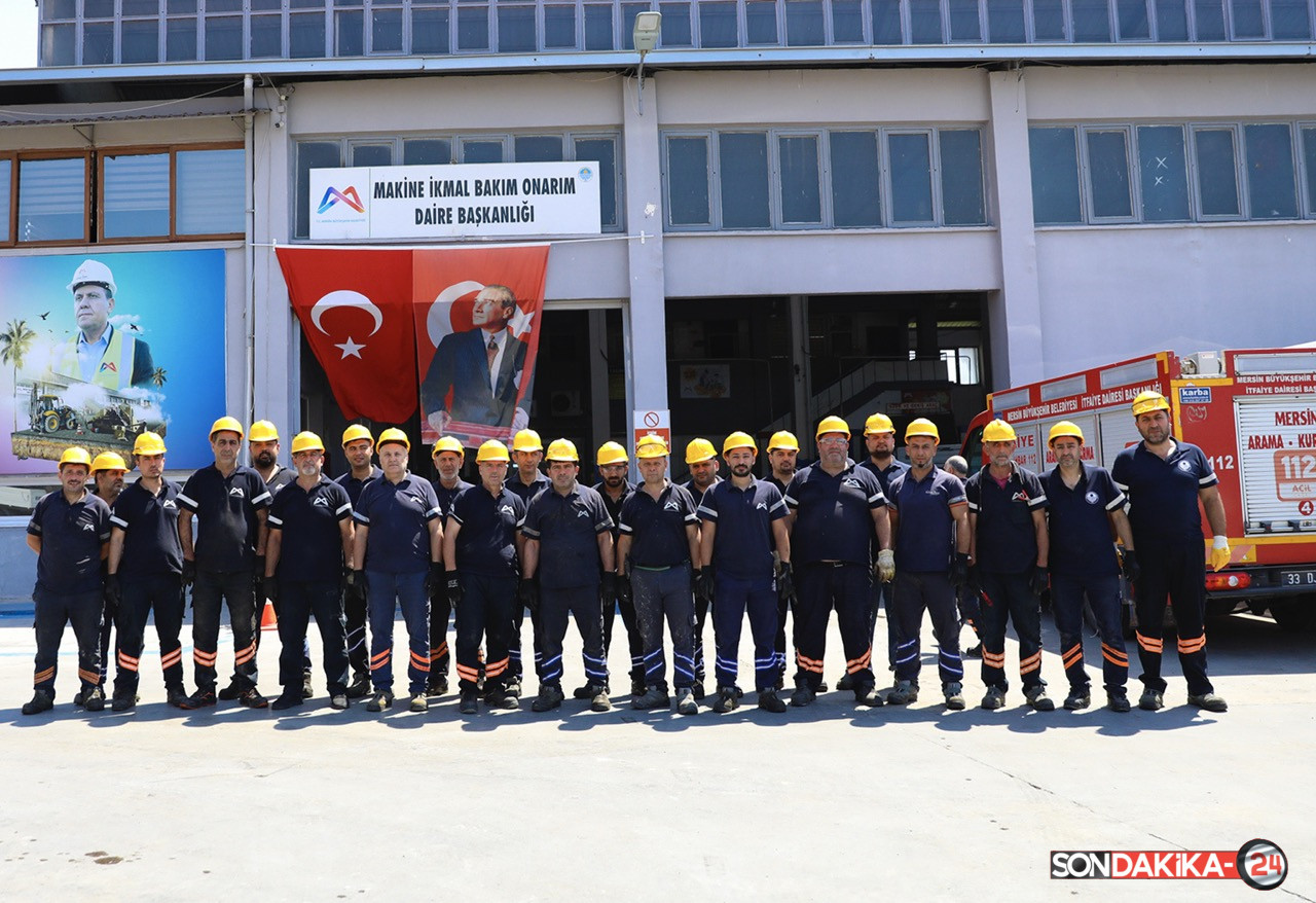 Büyük Büyükşehi̇r, Araç Fi̇losu’nun Bakim Ve Onarimini Kendi̇si̇ Yapiyor (1)