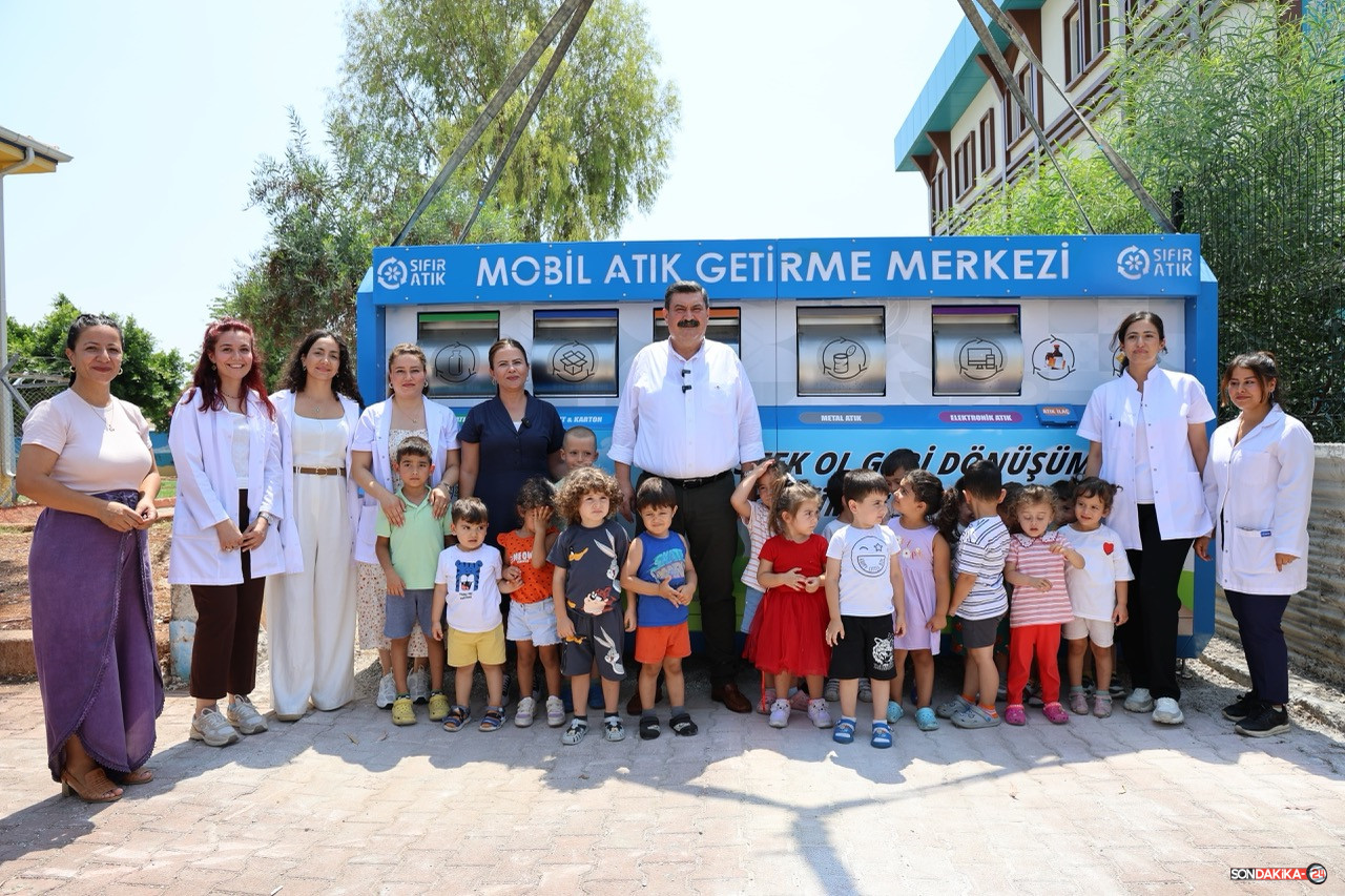 Büyük Mobil Atık Getirme Merkezi Yerleştirildi (7)