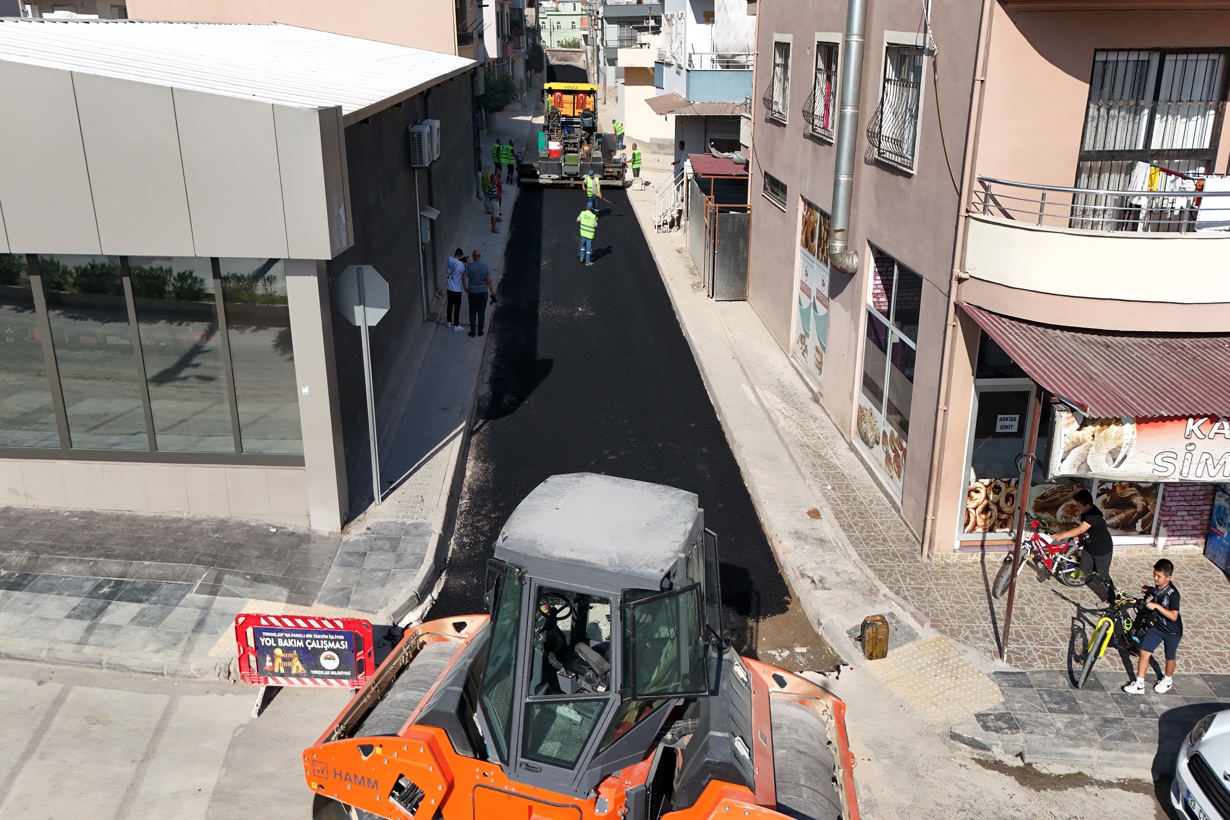 Tozkoparan Asfalt Serim Çalışması (8)