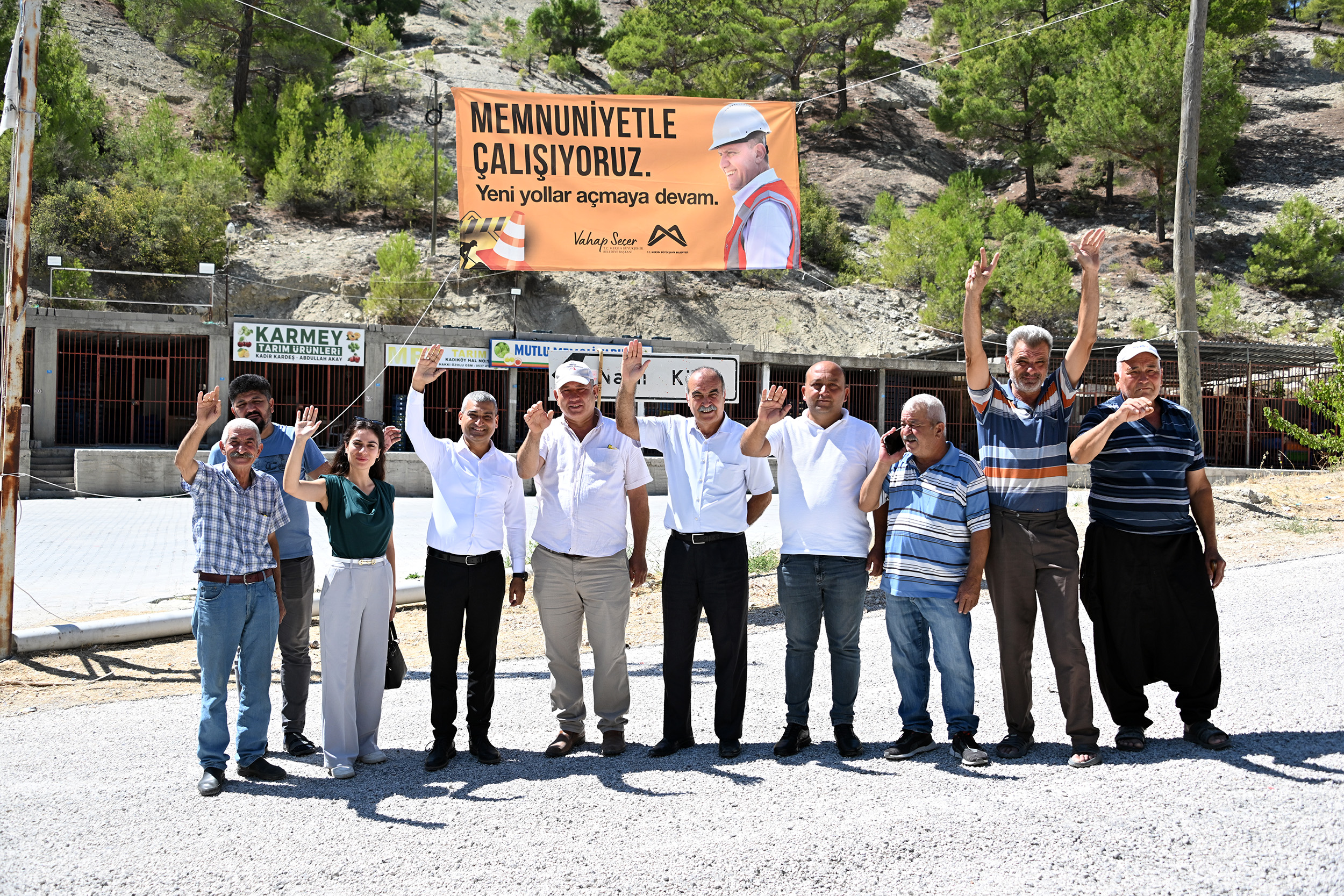 Mersi̇n Büyükşehi̇r Beledi̇yesi̇'nden Mut’ta Kirsala Nefes Aldiran Yol Yatirimi (5)